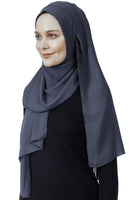 Crepe Scarf Hijab