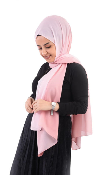 Gradient to Pastel Scarf Hijab