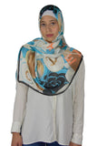 Luxury Silk Designer Scarf Hijab