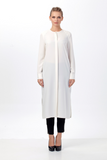 Button Front Long Tunic