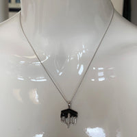 925 Sterling Silver Allah With Kaa'ba Necklace