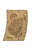 Surah Assamad Wood Engraving