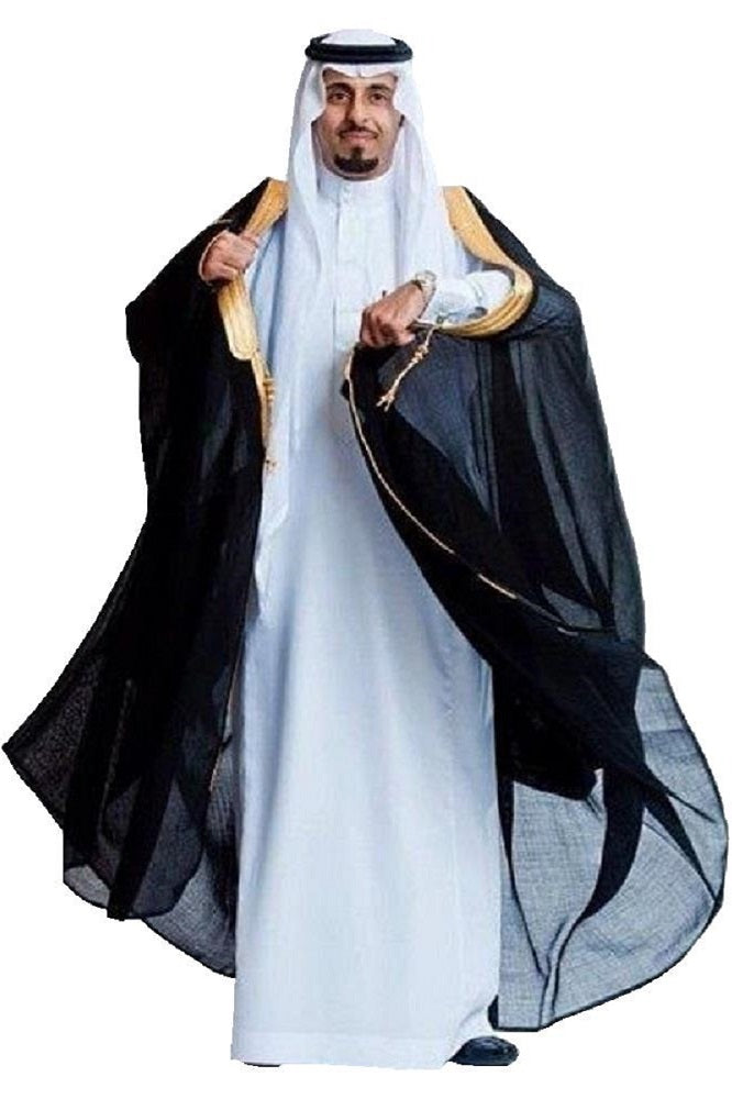 Traditional Black Bisht – Al Firdaws LLC