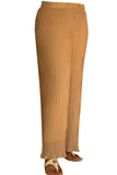 Permanent Pleated Wide Legs Chiffon Pants