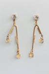 Path of Life Gold plated Earrings