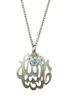 Allah Silver Pendants Necklace