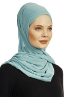 Chiffon Hijab Lined with Bonnet