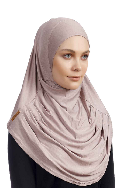 Girl's Aiyah Amira Hijab 1 Piece Lycra Pull On Headscarf MADE IN TURKE - Foto 7